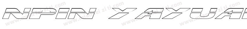 npin yayuanti字体转换